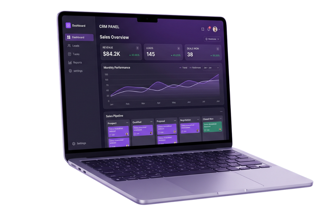 MDsys CRM · Panel comercial